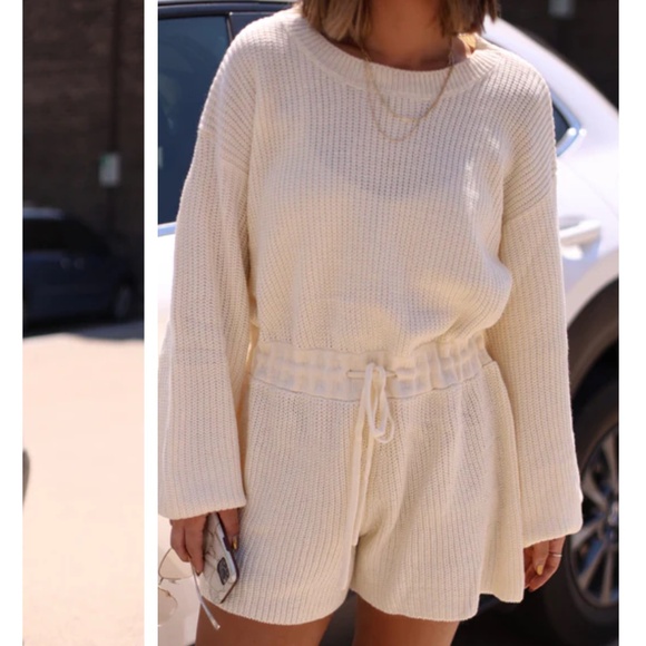 Knit Sweater Romper - Picture 1 of 2